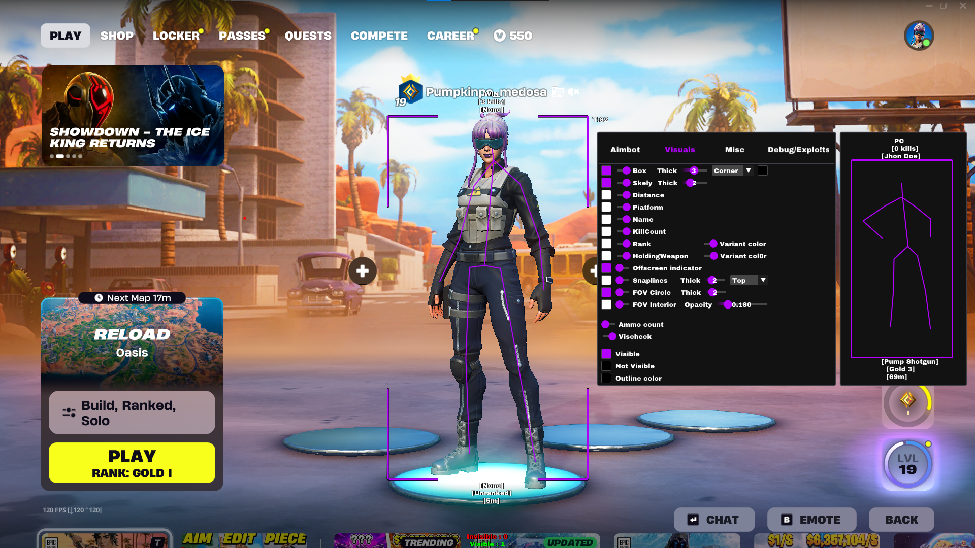 FORTNITE PRIVATE